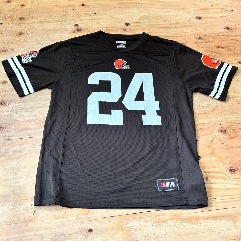 Cleveland Browns Nick Chubb NFL Football Jersey #24 Men's LARGE New